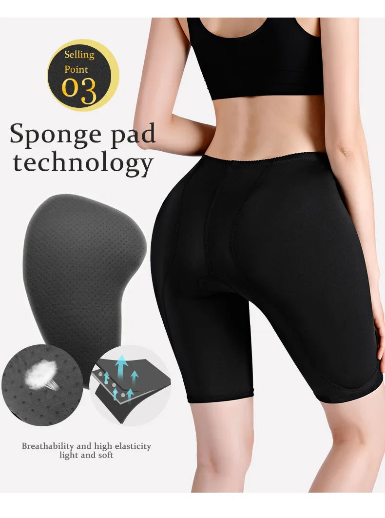 Hip Pads for Women Shapewear Butt Lifter Body Shaper with Butt Pads Hip Padded Shapewear Enhancer to Make Butt Bigger Daily Wear