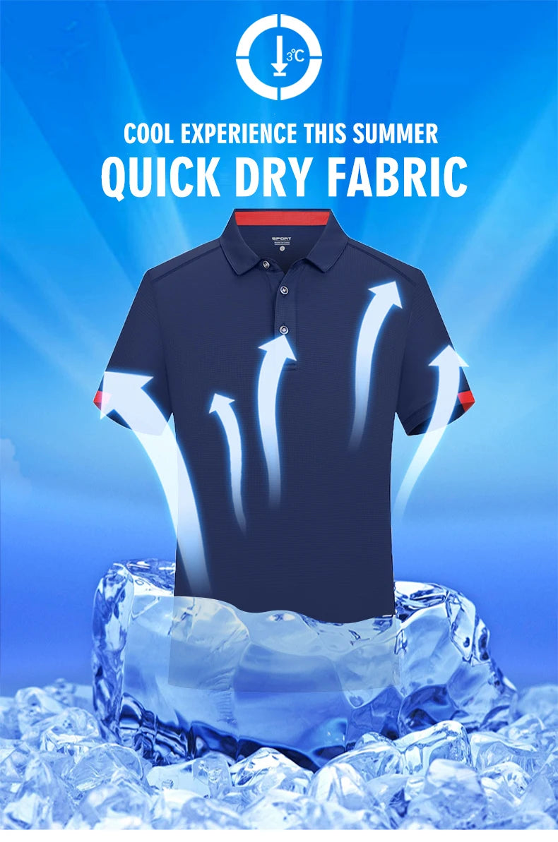 Customized Sport Polo Shirt for Men Women Quick Drying Turn Collar Blouse Golf Wear Mens Design Shirts Pickleball Horse Clothing