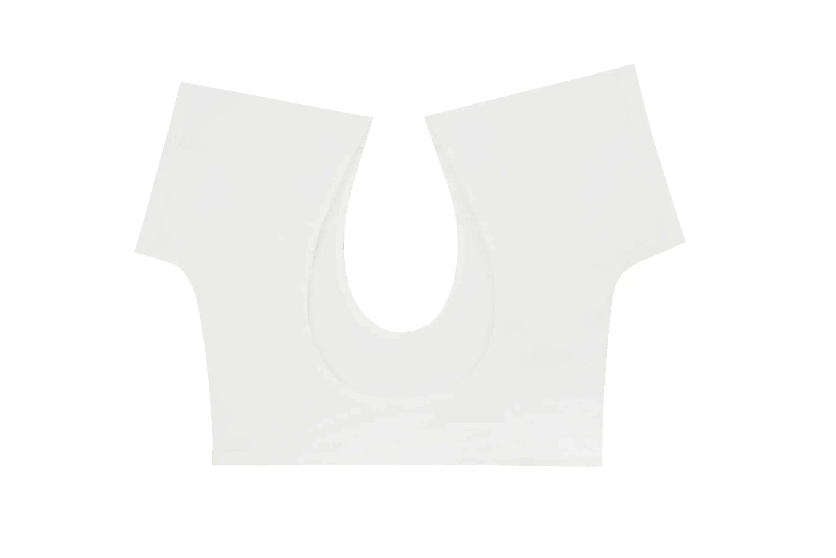 T-Shirt Shape Sweat Pad Summer Women Girls Reusable Washable Underarm Sweat Vest Daily Breathable Solid Color Sweats Proof Vest