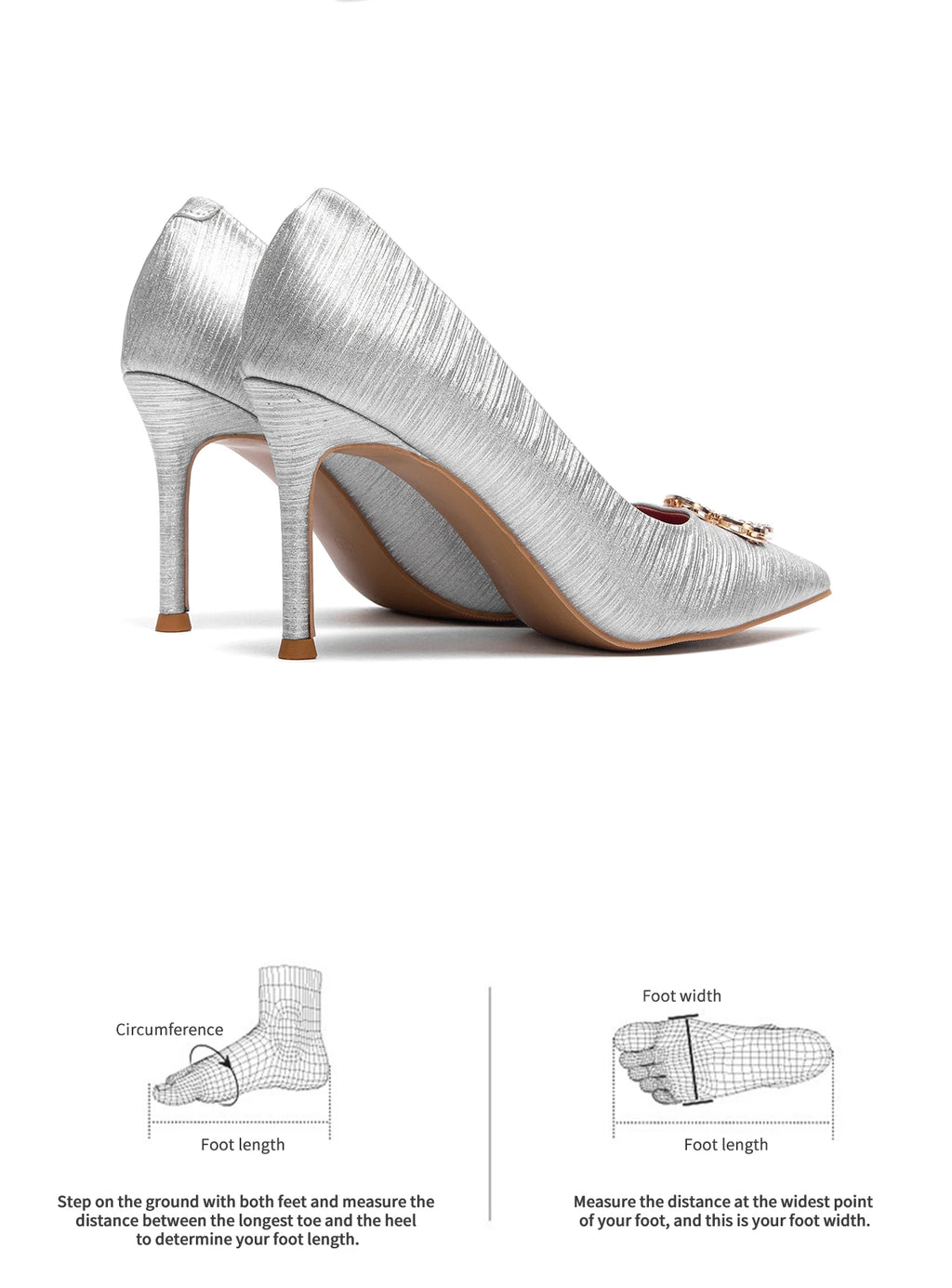 Business Party Basic Metal Decorative High Heels Fashion Classic Luxury Design Women's New High Heels