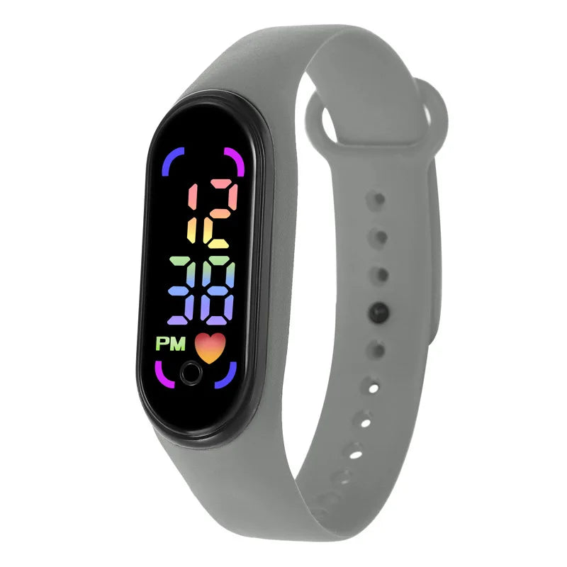 2025New Sport Watch Men Wristband Women LED Display Outdoor Sports Fitness Watch Wristband For Xiaomi 9 mi 8 Redmi 10 Multicolor