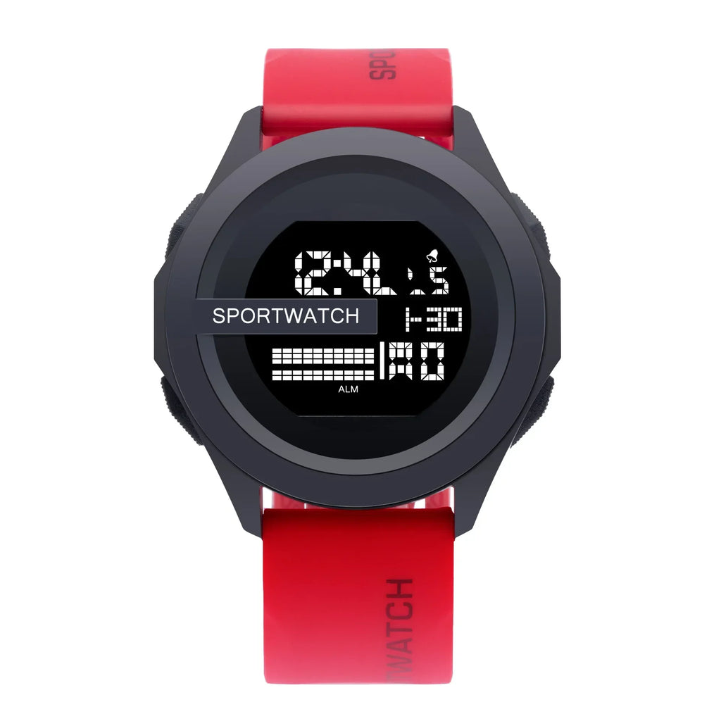 New Sport Watch for Man Digital Wristwatch Stopwatch Luminous Date Week Waterproof Men's  Clock Electronic Watch Relogio
