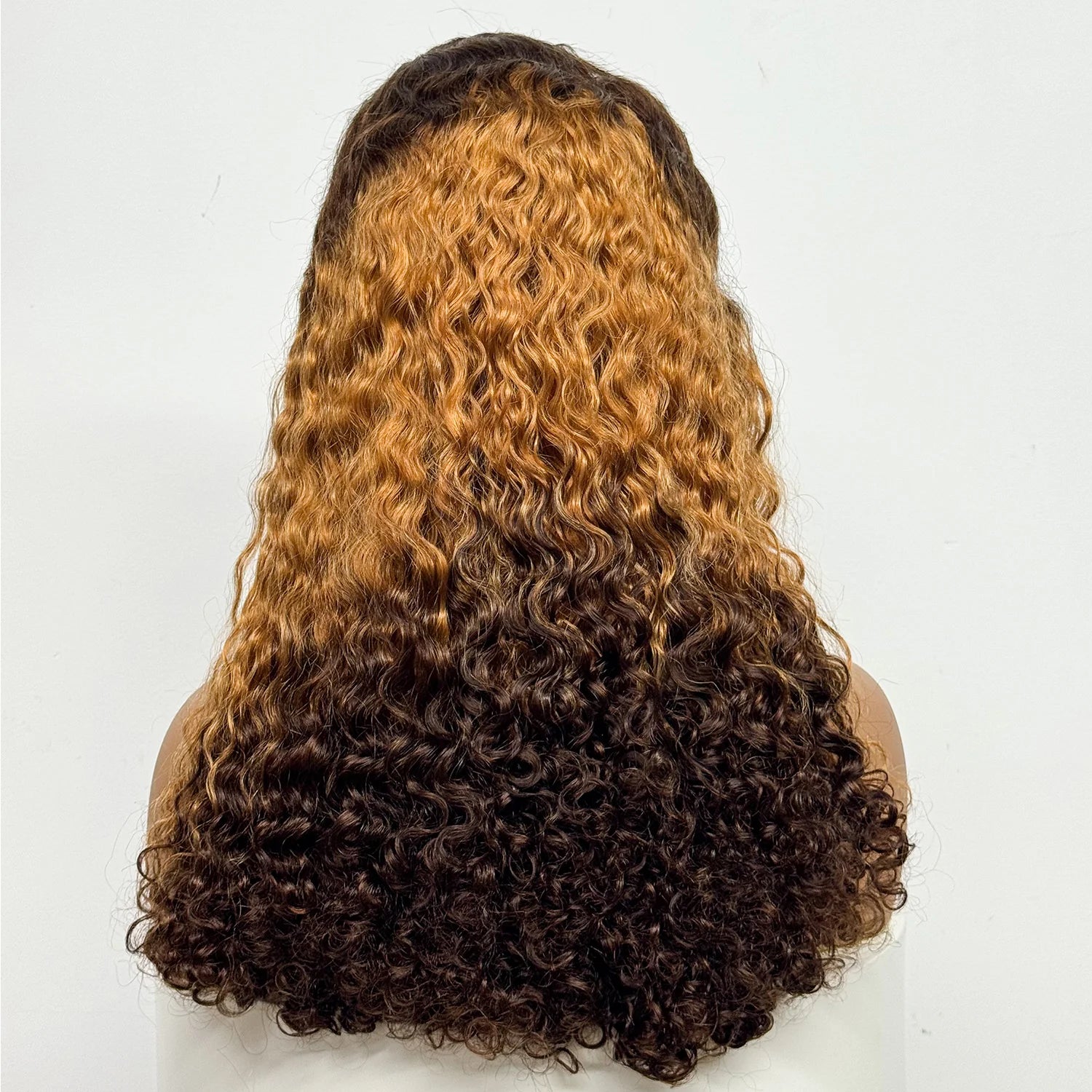 12-22 Inch 280% Density Human Hair Wigs Water Wave Curly Wigs 13x4 Transparent Lace Front Human Hair Wigs For Black Women