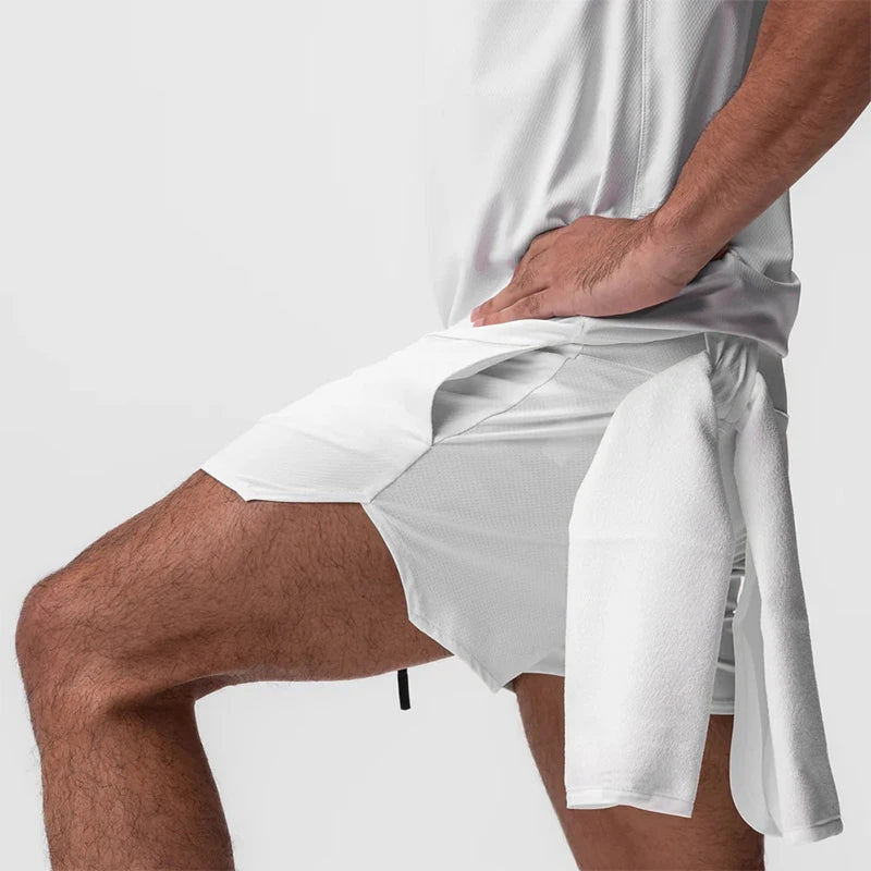 Men's Summer Streetwear Sport Quick Dry Casual Basketball Shorts Gym Fitness Running Jogger Short Pants Bodybuilding Sweatpants