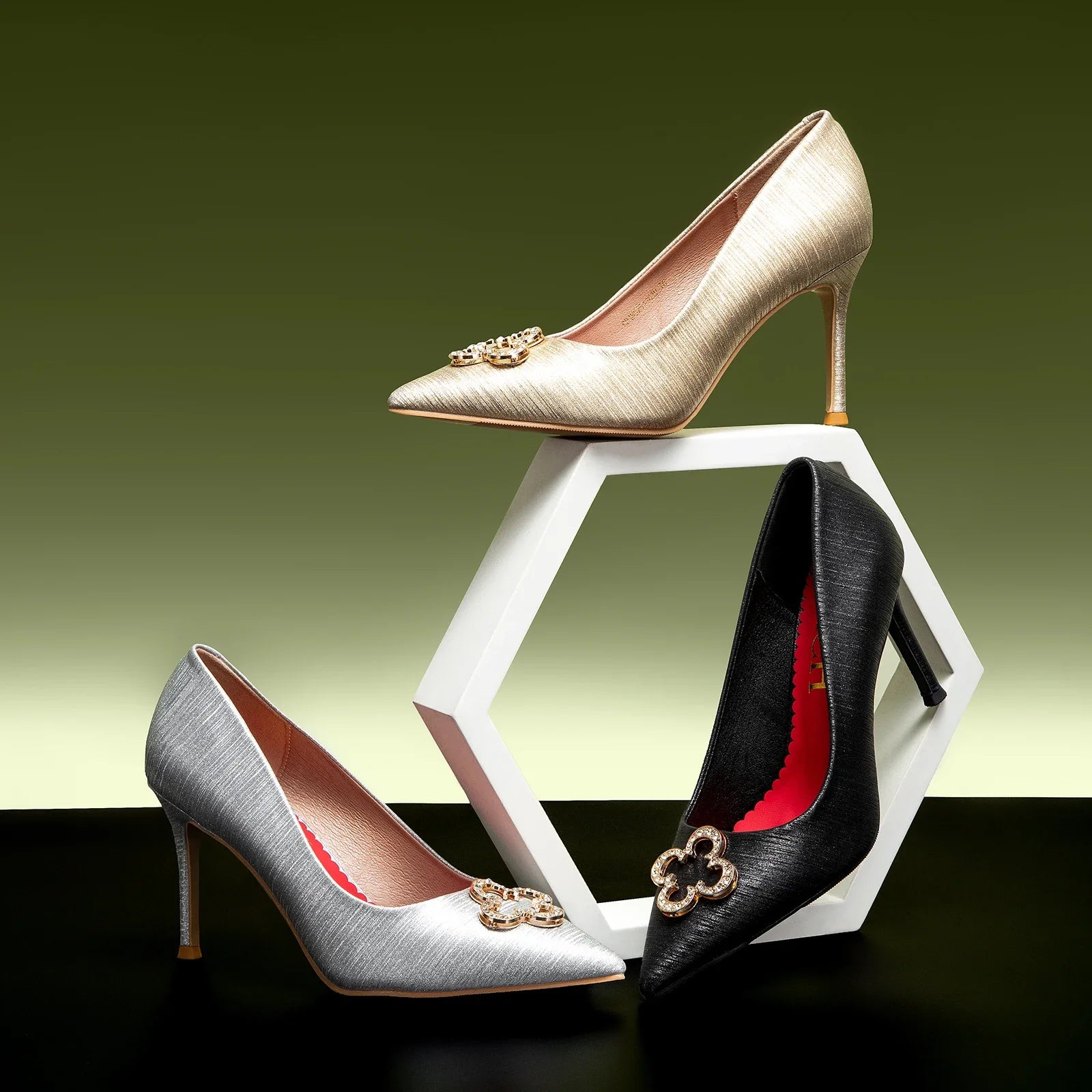 Business Party Basic Metal Decorative High Heels Fashion Classic Luxury Design Women's New High Heels