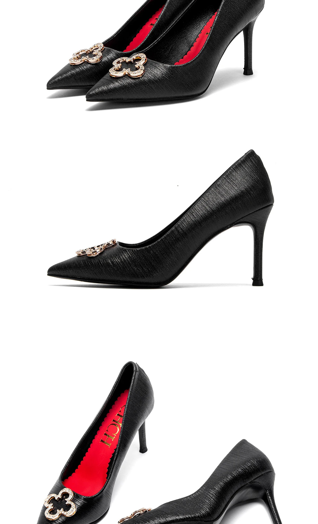 Business Party Basic Metal Decorative High Heels Fashion Classic Luxury Design Women's New High Heels