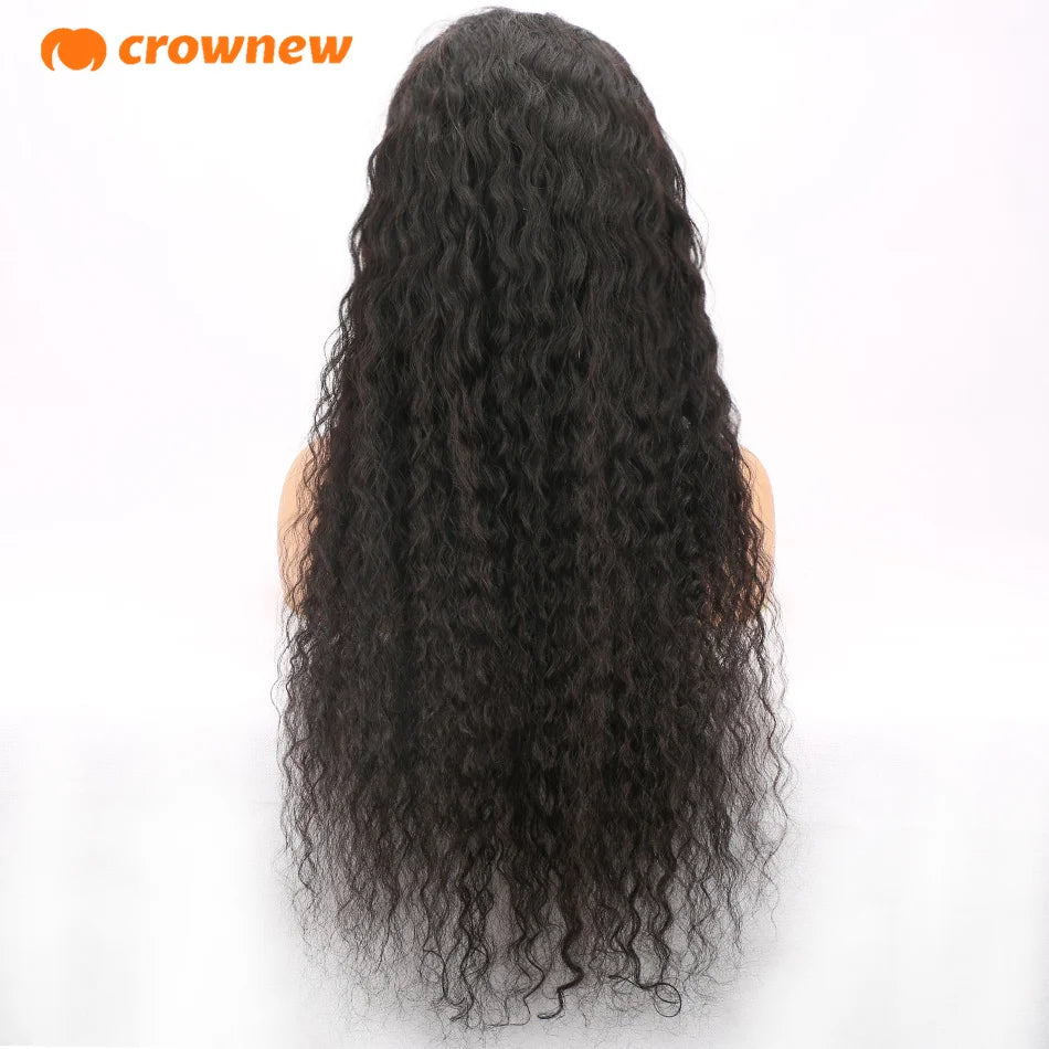 Curly Human Hair Wig 13X4 Lace Front Wig Human Hair 13x6 HD Lace Frontal Wig Human Hair Wigs Pre Plucked Real Human Hair Wig