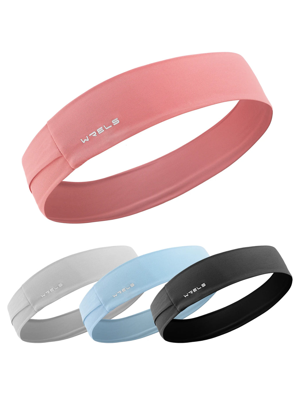 Sport Headband Quick-Drying Non-Slip Hair Band Stretch Elastic Sweatband Breathable Ponytail Gym Running Yoga Sport Headwear