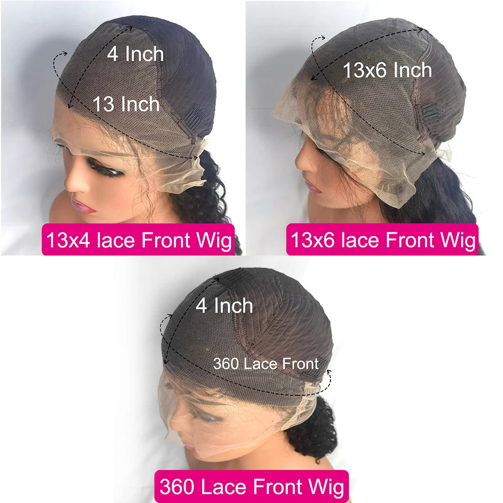 13x4 Bone Straight Human Hair Wigs 13x6 Hd Lace Frontal 40 Inch Straight Transparent Lace 220 Density Human Hair Wig For Women