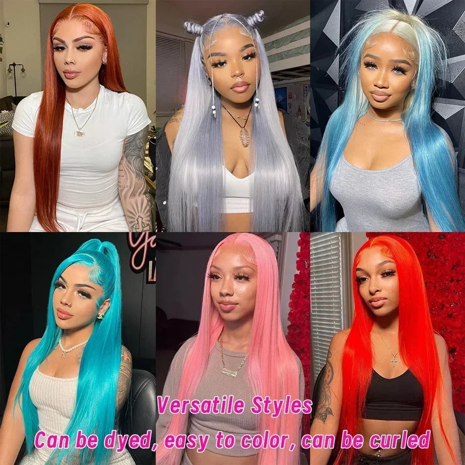 Blonde Colored Straight Brazilian Human Hairs