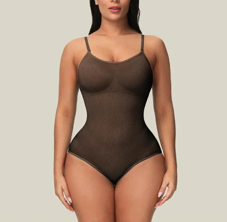 XS-3XL Solid Color Seamless Shaping Shapewear Bodysuit Tummy Control Butt Lifting Slimmer Body Shaper Women Underwear Shapewear
