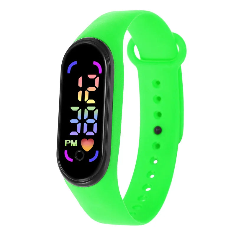 2025New Sport Watch Men Wristband Women LED Display Outdoor Sports Fitness Watch Wristband For Xiaomi 9 mi 8 Redmi 10 Multicolor
