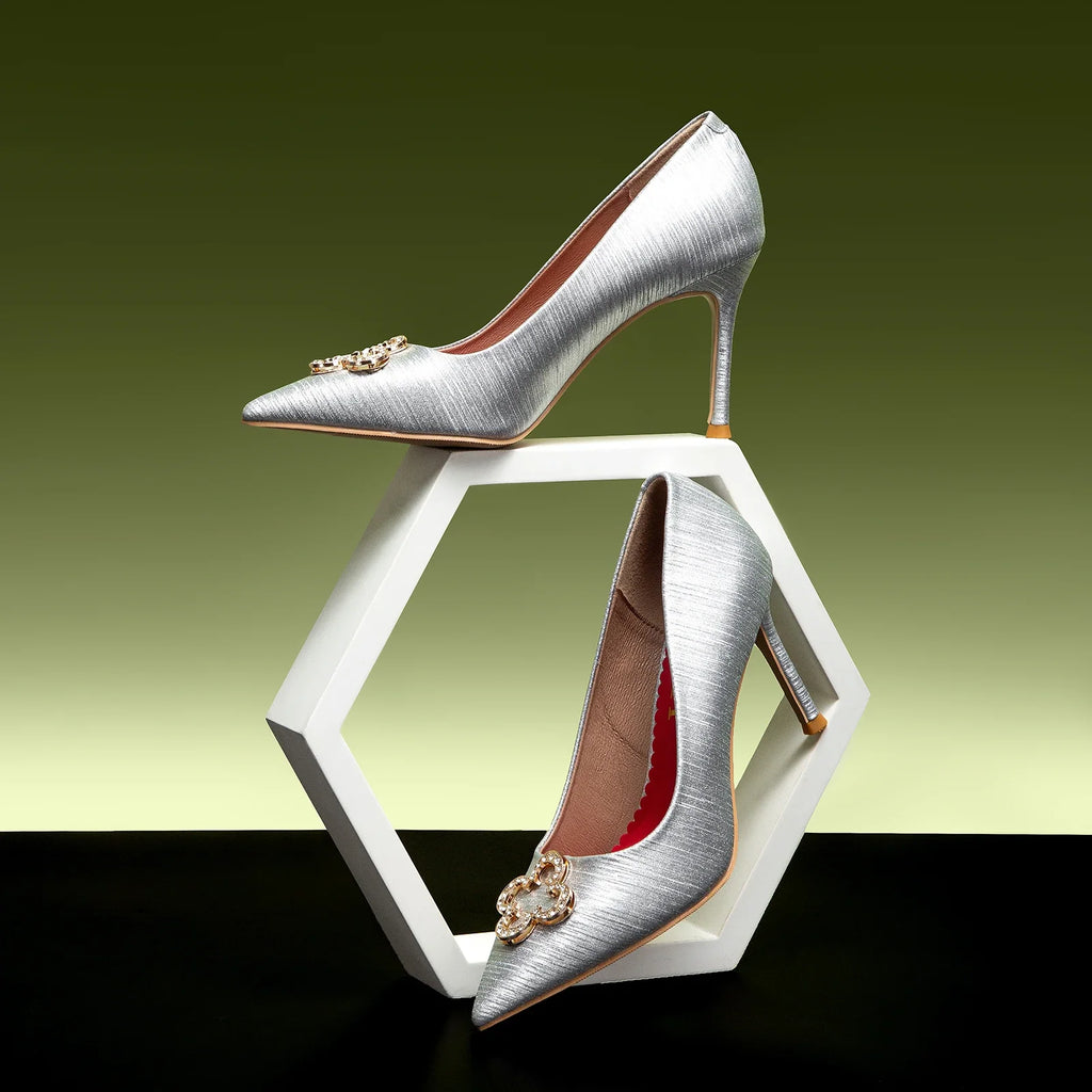 Business Party Basic Metal Decorative High Heels Fashion Classic Luxury Design Women's New High Heels