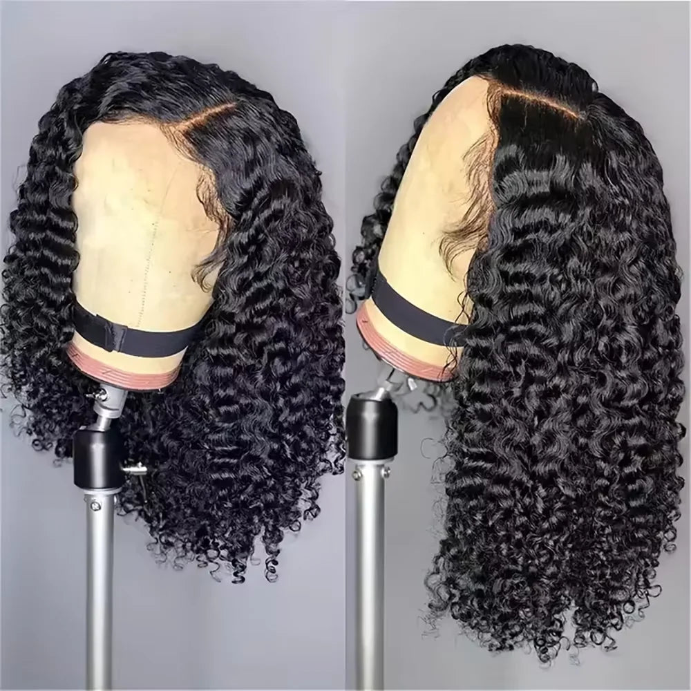 Curly Deep Wave Brazilian Human Hairs