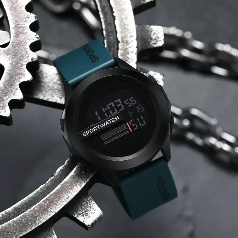 New Sport Watch for Man Digital Wristwatch Stopwatch Luminous Date Week Waterproof Men's  Clock Electronic Watch Relogio