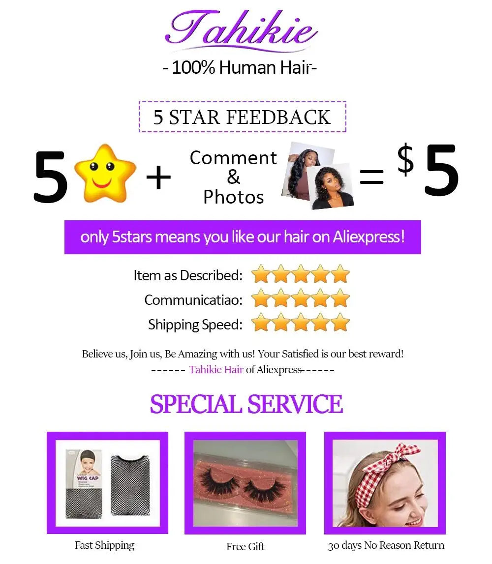 Short Curly Water Wave Brazilian Human Hairs