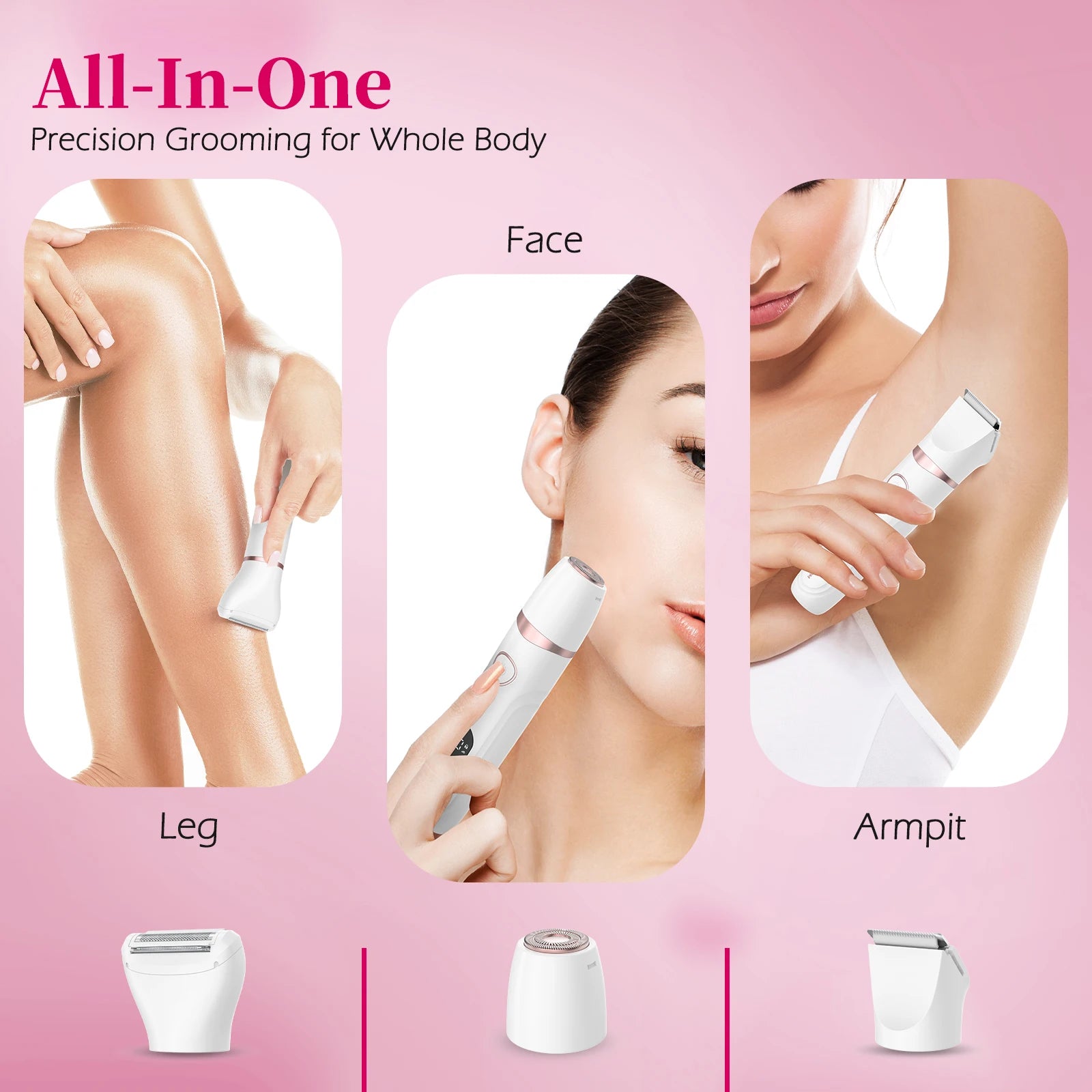 3 in 1 Body Hair Trimmer Kit