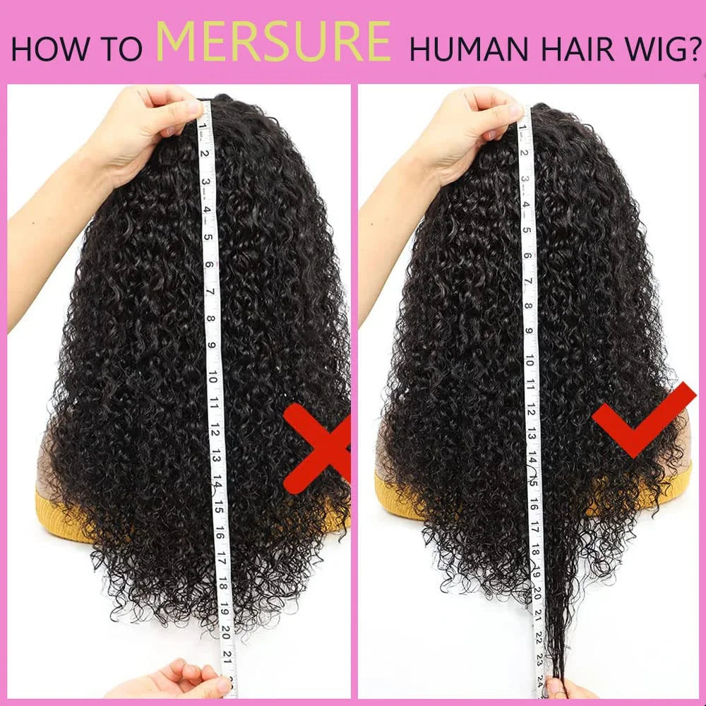 V Part Wig Human Hair No Leave Out Malaysian Afro Kinky Curly Human Hair Full Machine Made Wigs For Women 10-24 inch