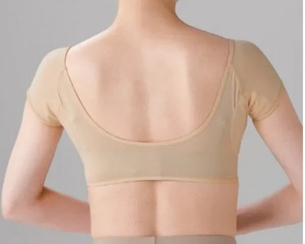 T-Shirt Shape Sweat Pad Summer Women Girls Reusable Washable Underarm Sweat Vest Daily Breathable Solid Color Sweats Proof Vest