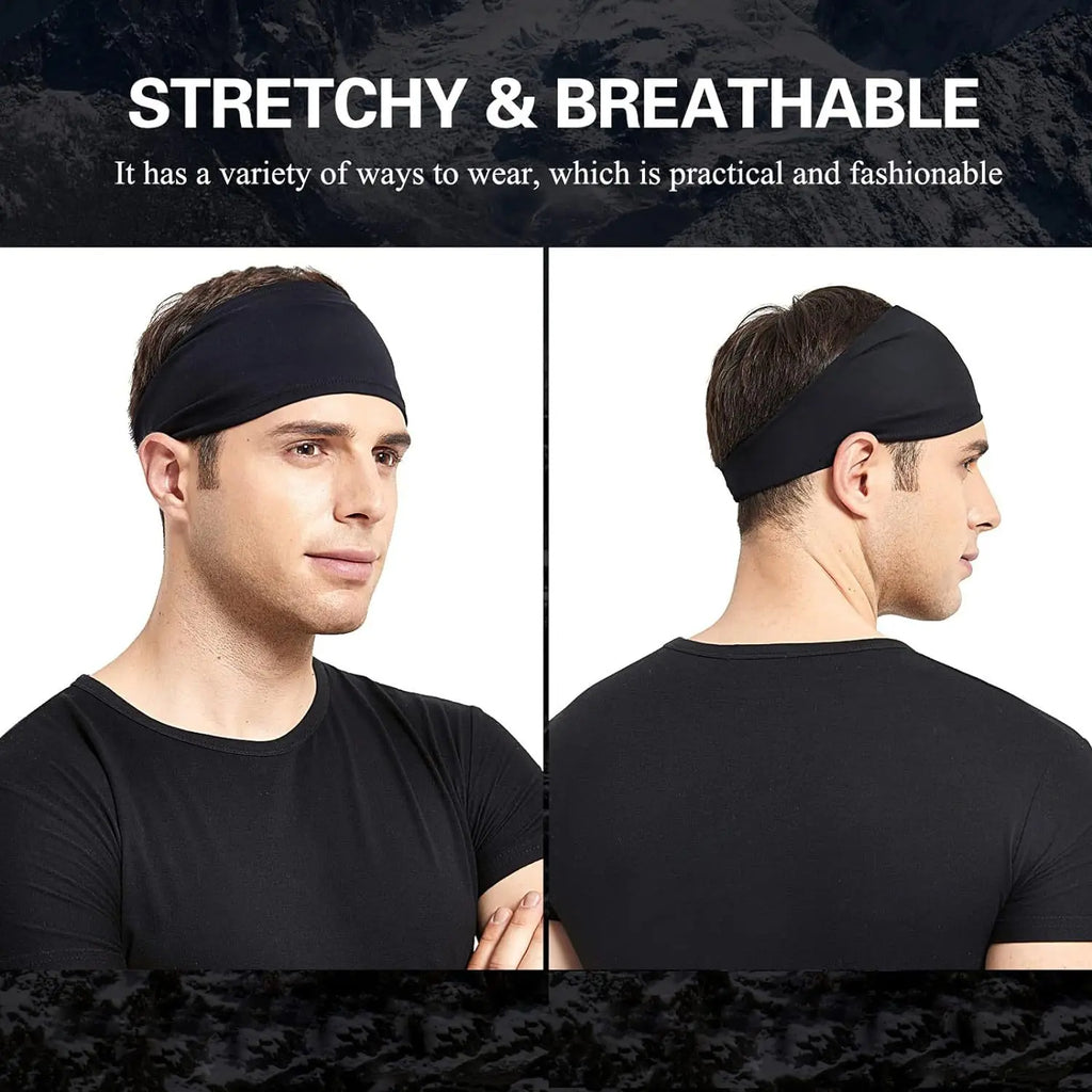 Sports Headbands for Men Moisture Wicking Workout Headband Sweatband Headbands Hairband for Women and Men