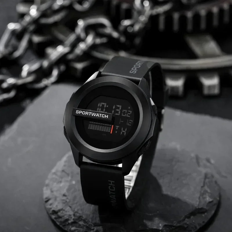 New Sport Watch for Man Digital Wristwatch Stopwatch Luminous Date Week Waterproof Men's  Clock Electronic Watch Relogio