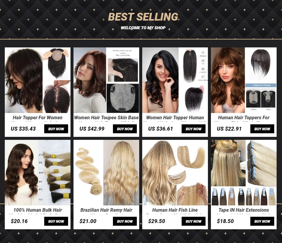 Human Hair Toppers Brown Natural Hair Wig For Women Clips In Hair Toppers 10'' Straight Hair Breathable Machine Made 7x11cm Base