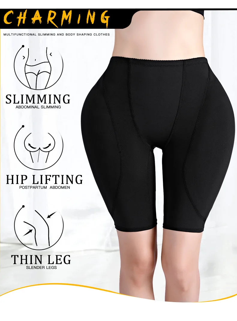 Hip Pads for Women Shapewear Butt Lifter Body Shaper with Butt Pads Hip Padded Shapewear Enhancer to Make Butt Bigger Daily Wear