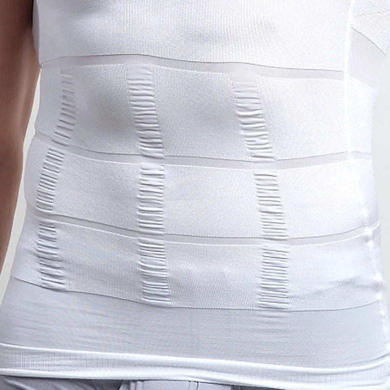 Men Shirt Slimming Body Shaper Vest Workout Tank Tops Abs Abdomen Undershirts Tank Top Shapewear Thermal Compression Shirt