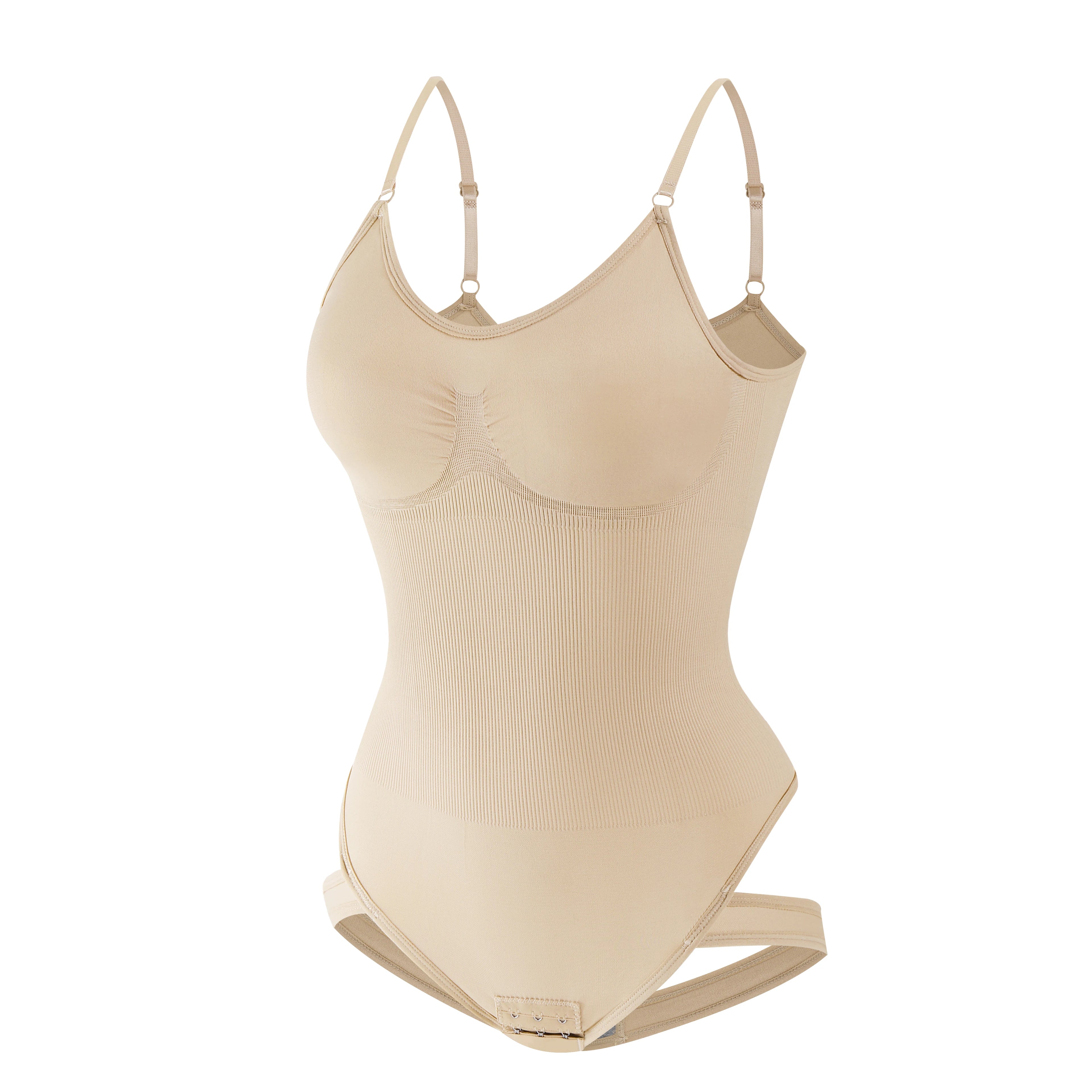 New Seamless Shapewear Slimming Ful Body Shaper Thongs Bodysuit Waist Trainer Body Shaping Sculpting Breast Women Top Underwear