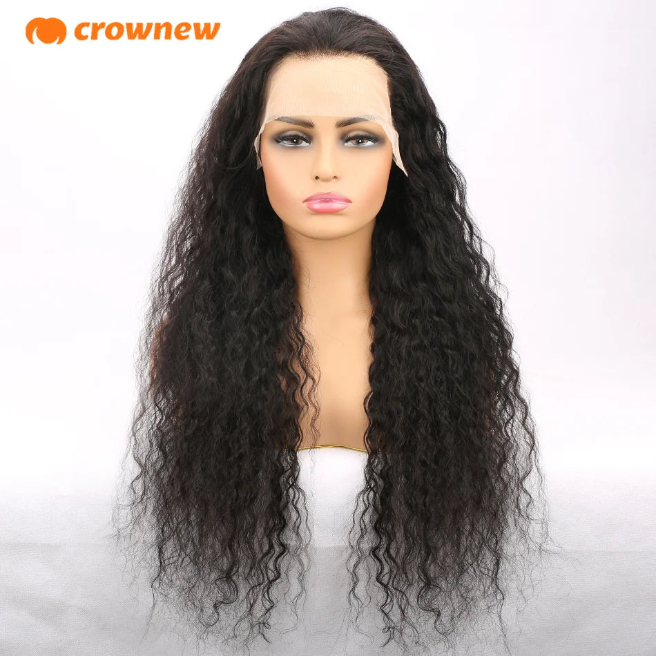 Curly Human Hair Wig 13X4 Lace Front Wig Human Hair 13x6 HD Lace Frontal Wig Human Hair Wigs Pre Plucked Real Human Hair Wig