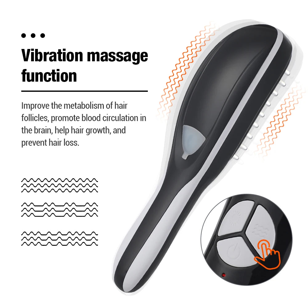 Electric Spray Massage Comb Hair Growth and massage Vibration