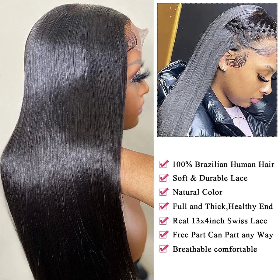Straight Lace Frontal Brazilian Human