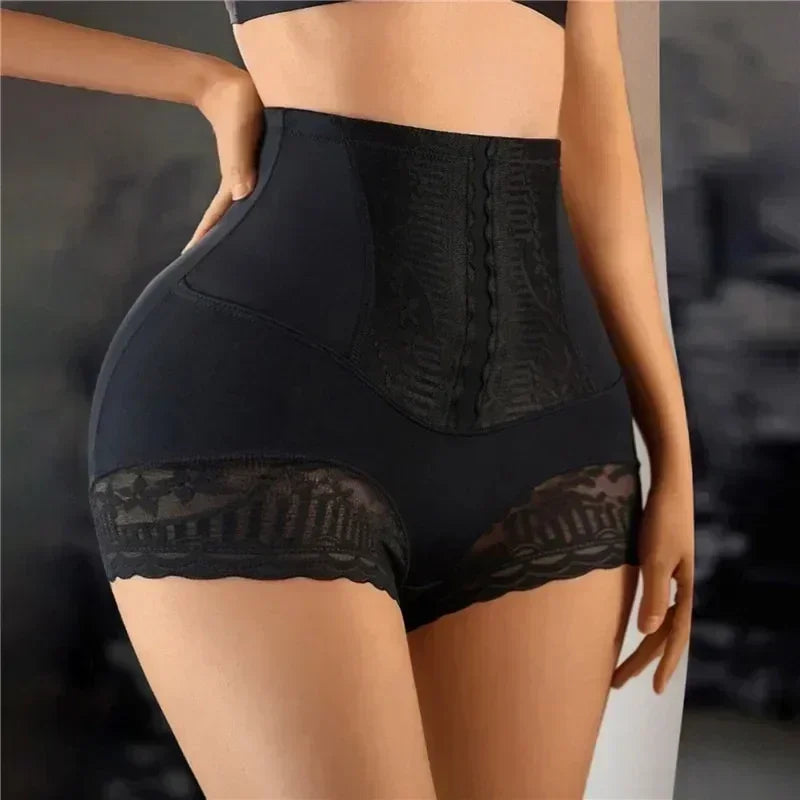 Women's Shapewear Panties High Waist Flat Belly Shorts Butt Lifter Body Shaper Slimming Underwear Postpartum Belly Shaping Panty