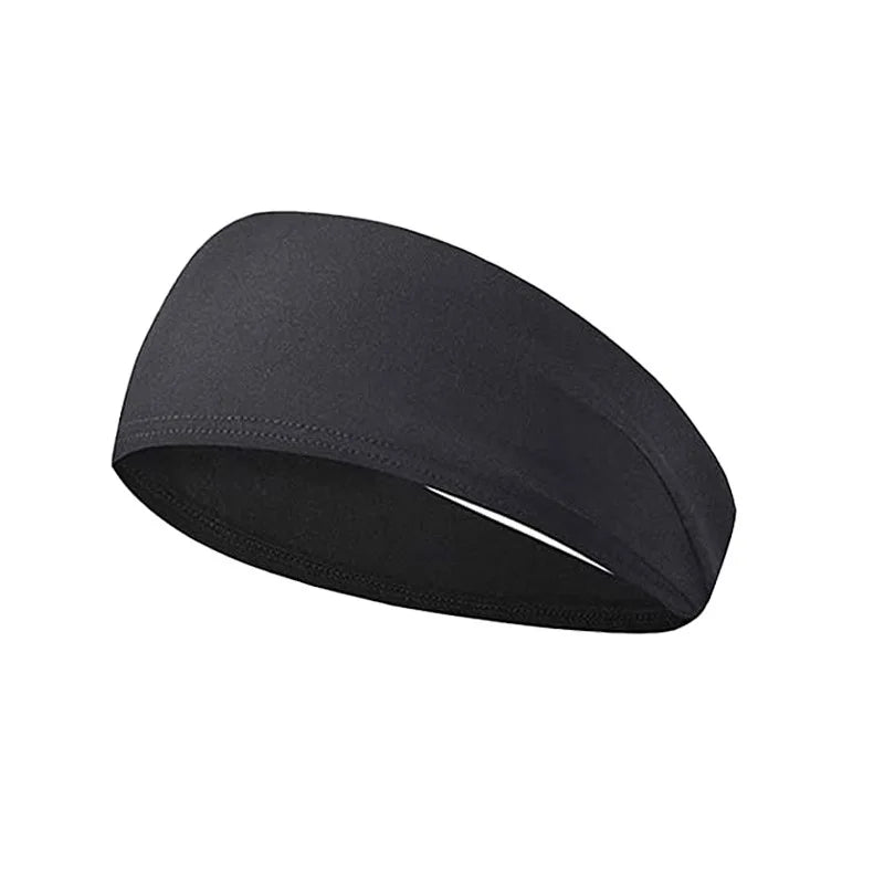 Sports Headbands Solid Color Elastic Non Slip Quick Dry Workout Fitness Yoga Unisex Hairband Sweatband Bandana Hair Accessories