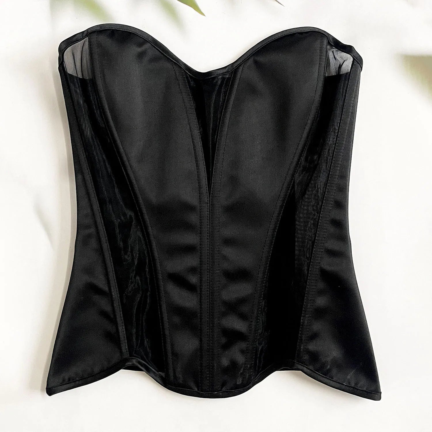 Sexy Thin Body Shaper Underwear Corset Waist Trainer Lingerie Lace Corsets Perspective Mesh Shapewear Women Fashion Clothes Faja