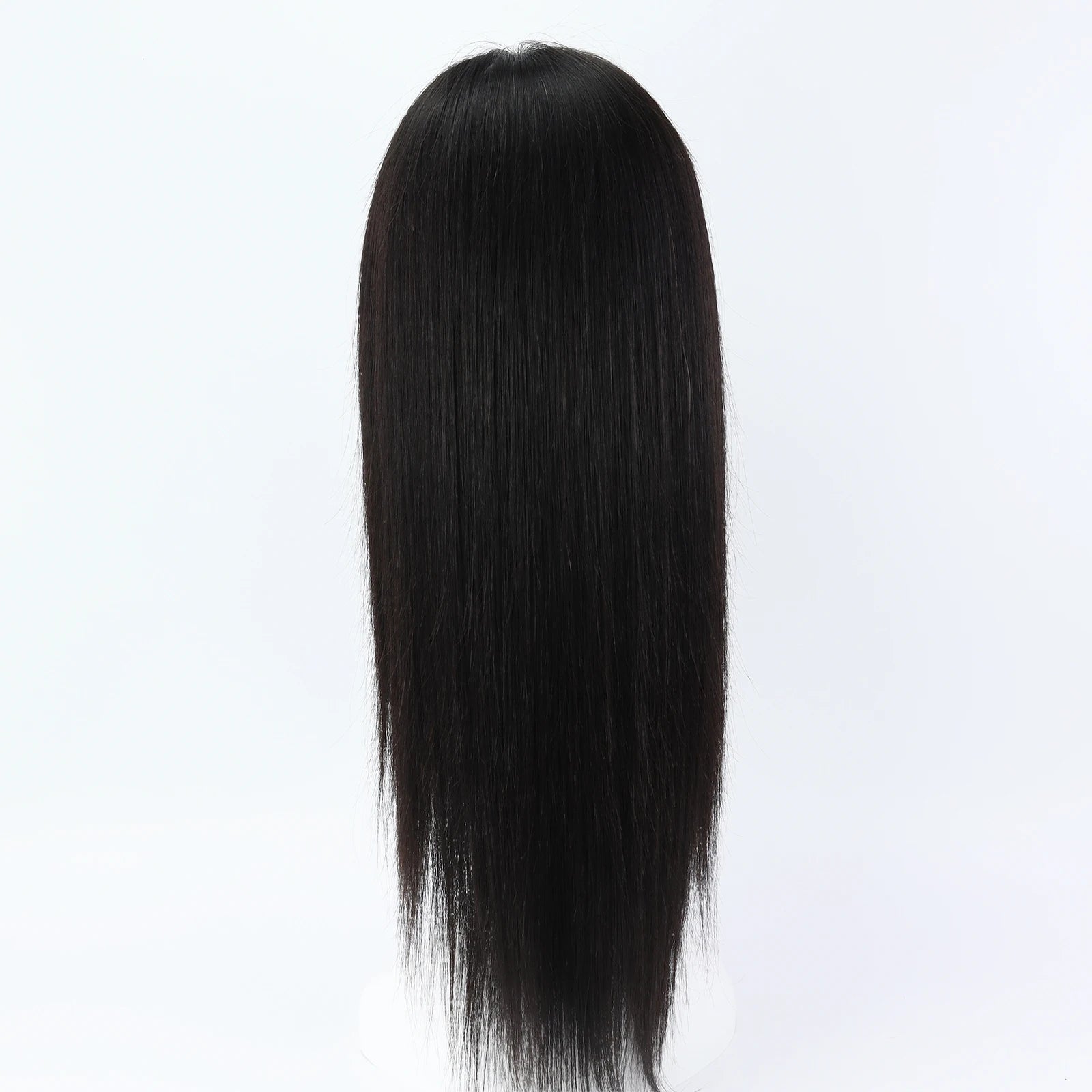 Layer Human Hair Wig for Women 6x6" Silk Base Wig with PU Around Medium Brown Hair Wig with Elastic Net Soft Breathable