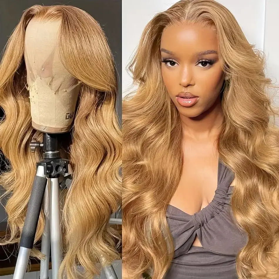 Honey Blonde Brazilian Human Hairs
