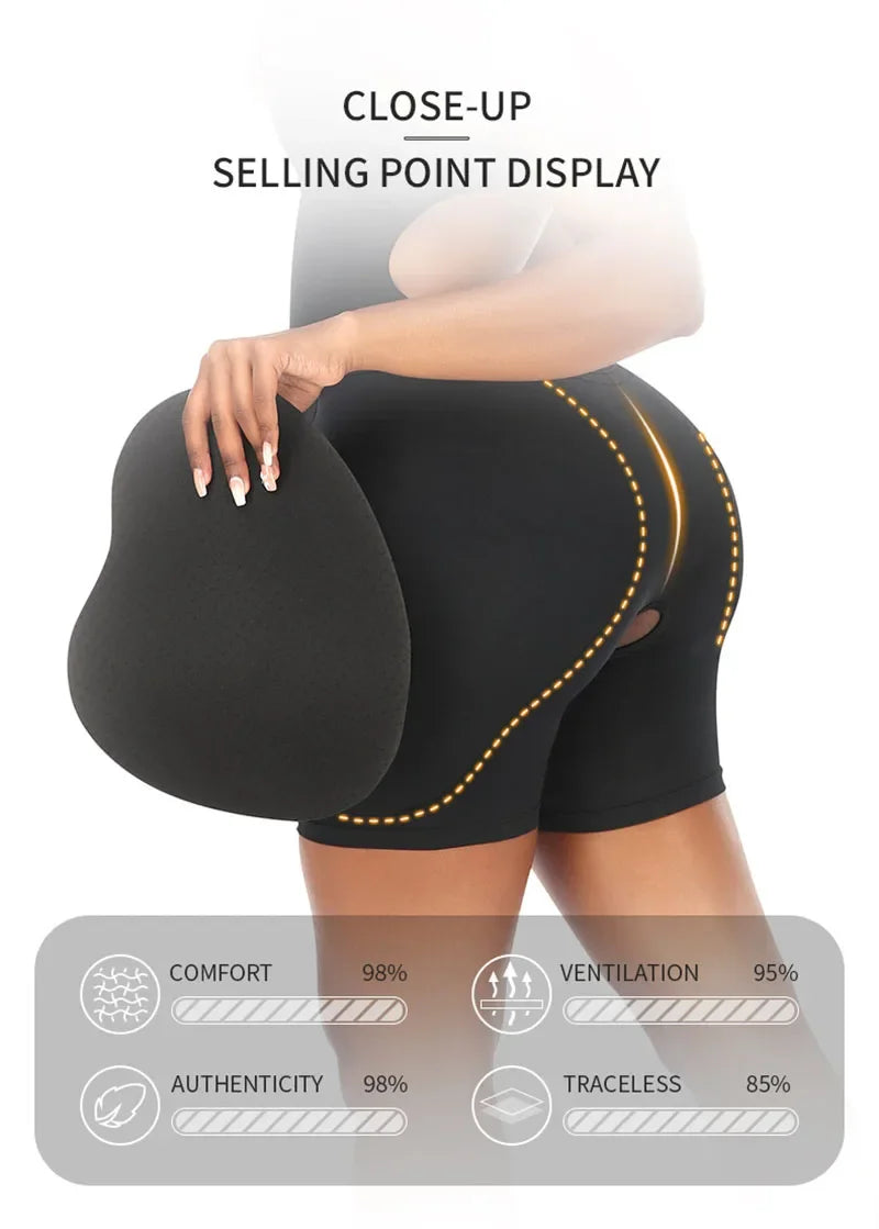 Bodysuits Shapewear Padded Hip Enhancer Bra Cushion Butt Lifter Sexy Back Body Shaper Jumpsuits Fajas Colombianas Girdles Corset