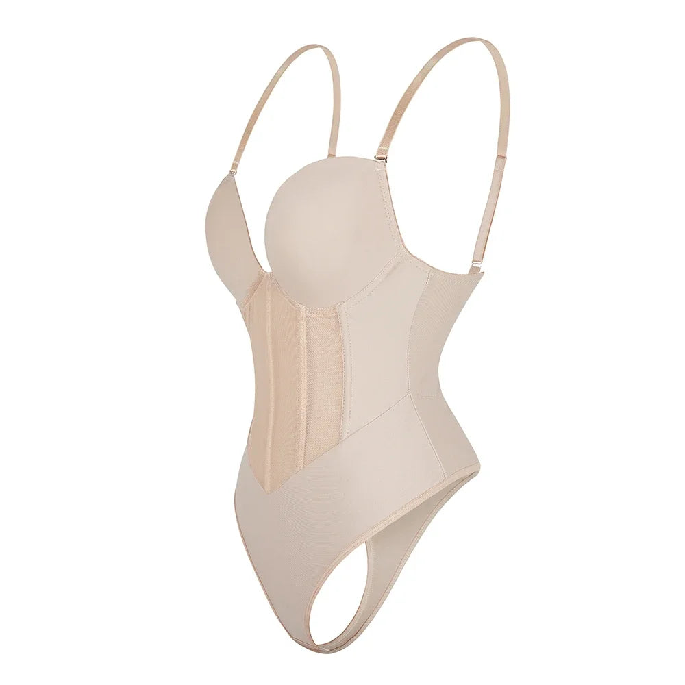 Bodysuit Shapewear Bra Push Up Women Full Body Shaper Tummy Control Hip Butt Lifter Corset Slimming Waist Trainer Underwear