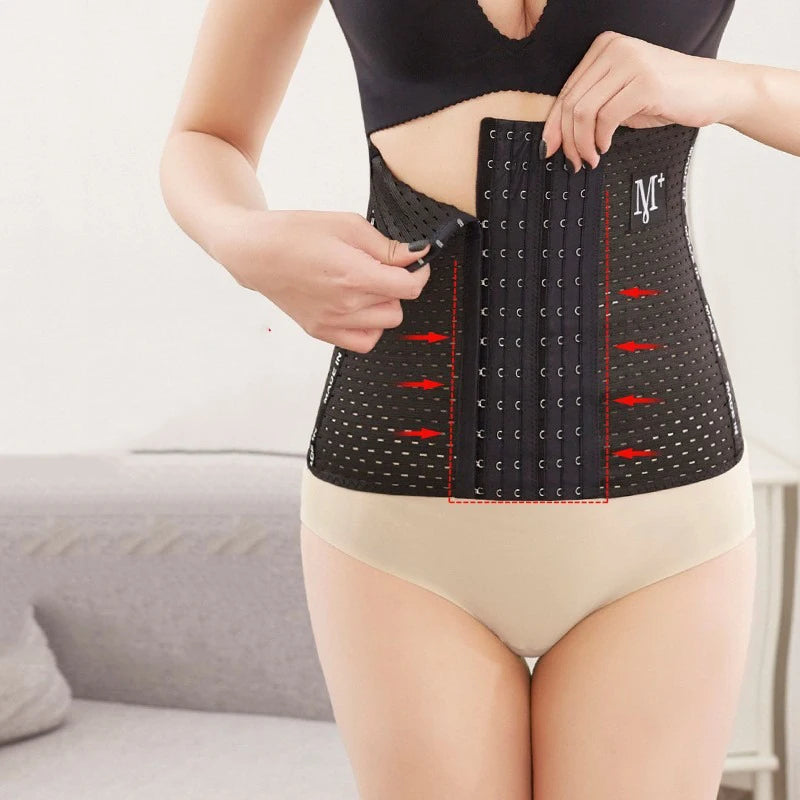 Waist Trainer Body Shaper Modelling Strap Slimming Belt Shapewear Shape Latex Corset SY001