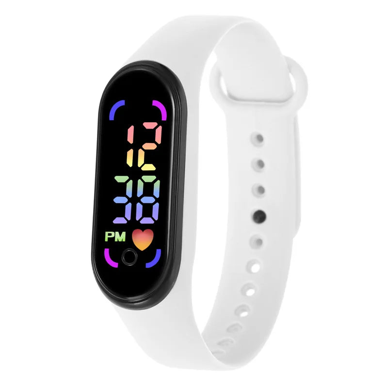 2025New Sport Watch Men Wristband Women LED Display Outdoor Sports Fitness Watch Wristband For Xiaomi 9 mi 8 Redmi 10 Multicolor