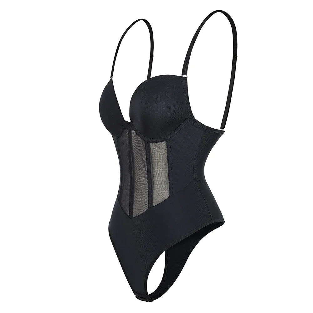 Bodysuit Shapewear Bra Push Up Women Full Body Shaper Tummy Control Hip Butt Lifter Corset Slimming Waist Trainer Underwear