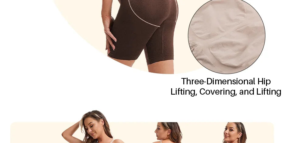 1PC Elastic Shapewear Bodysuits Comfortable Butt Lifter Underwear Bodysuit Waist Trainer Body Shaper Shapewear Wide Shoulder