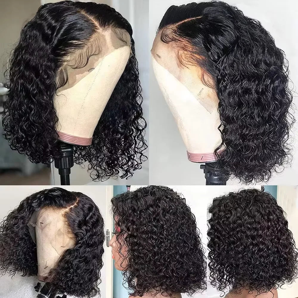 Curly Deep Wave Brazilian Human Hairs