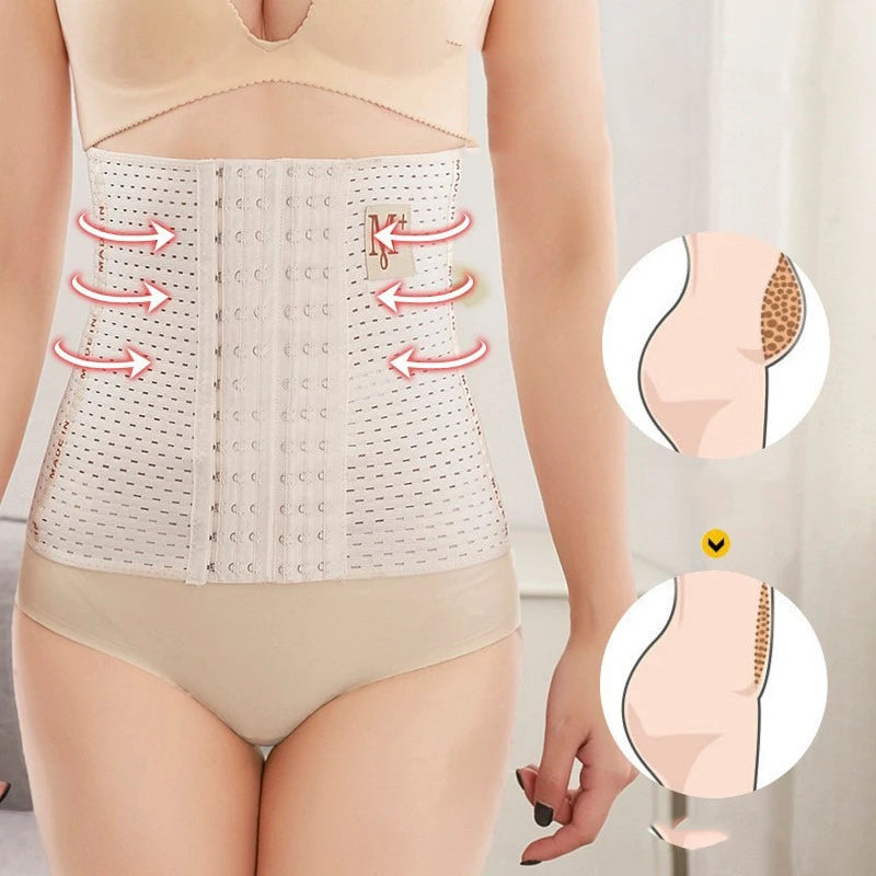 Waist Trainer Body Shaper Modelling Strap Slimming Belt Shapewear Shape Latex Corset SY001