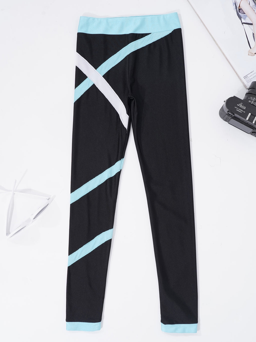 Sport Sets for Kids Girls Yoga Tracksuits Sleeveless U Neck Crop Top with Leggings Pants Set for Fitness Gym Workout Sportswear