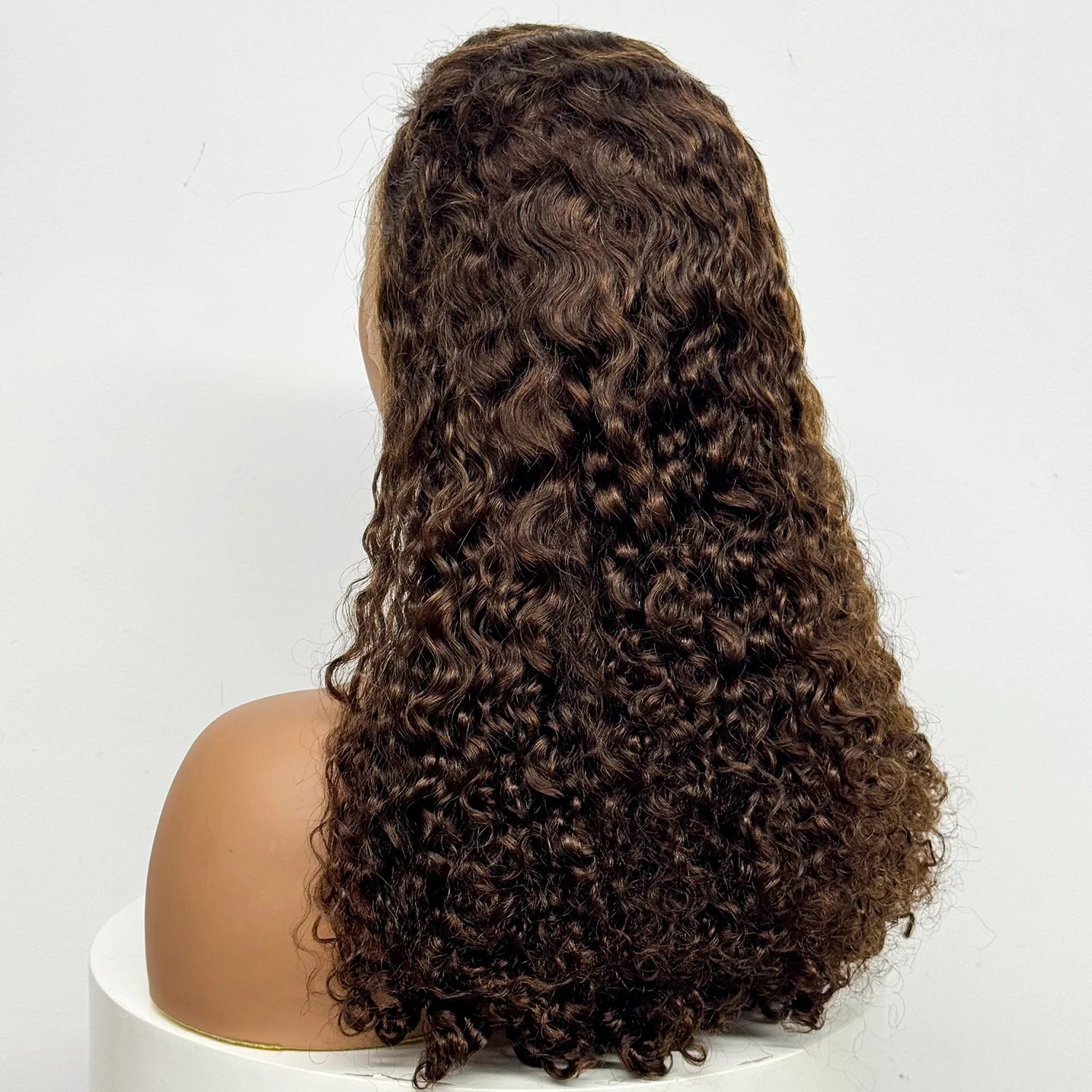 12-22 Inch 280% Density Human Hair Wigs Water Wave Curly Wigs 13x4 Transparent Lace Front Human Hair Wigs For Black Women