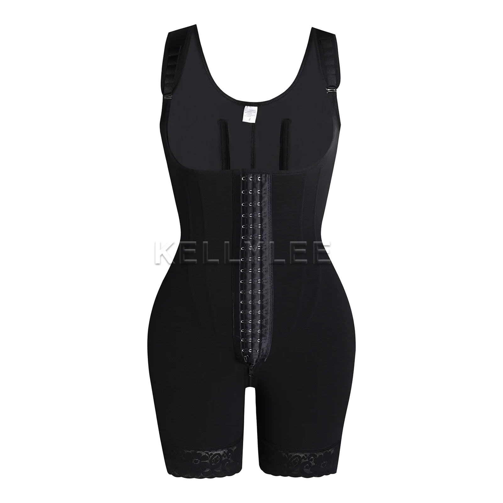 Shaped Up Open-Breasted Shapewear Modeling Fajas Colombianas Medium Shaped Front Breasted Sexy Bodysuits with Adjustable Straps