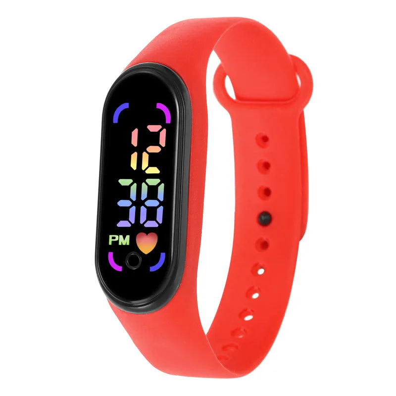 2025New Sport Watch Men Wristband Women LED Display Outdoor Sports Fitness Watch Wristband For Xiaomi 9 mi 8 Redmi 10 Multicolor