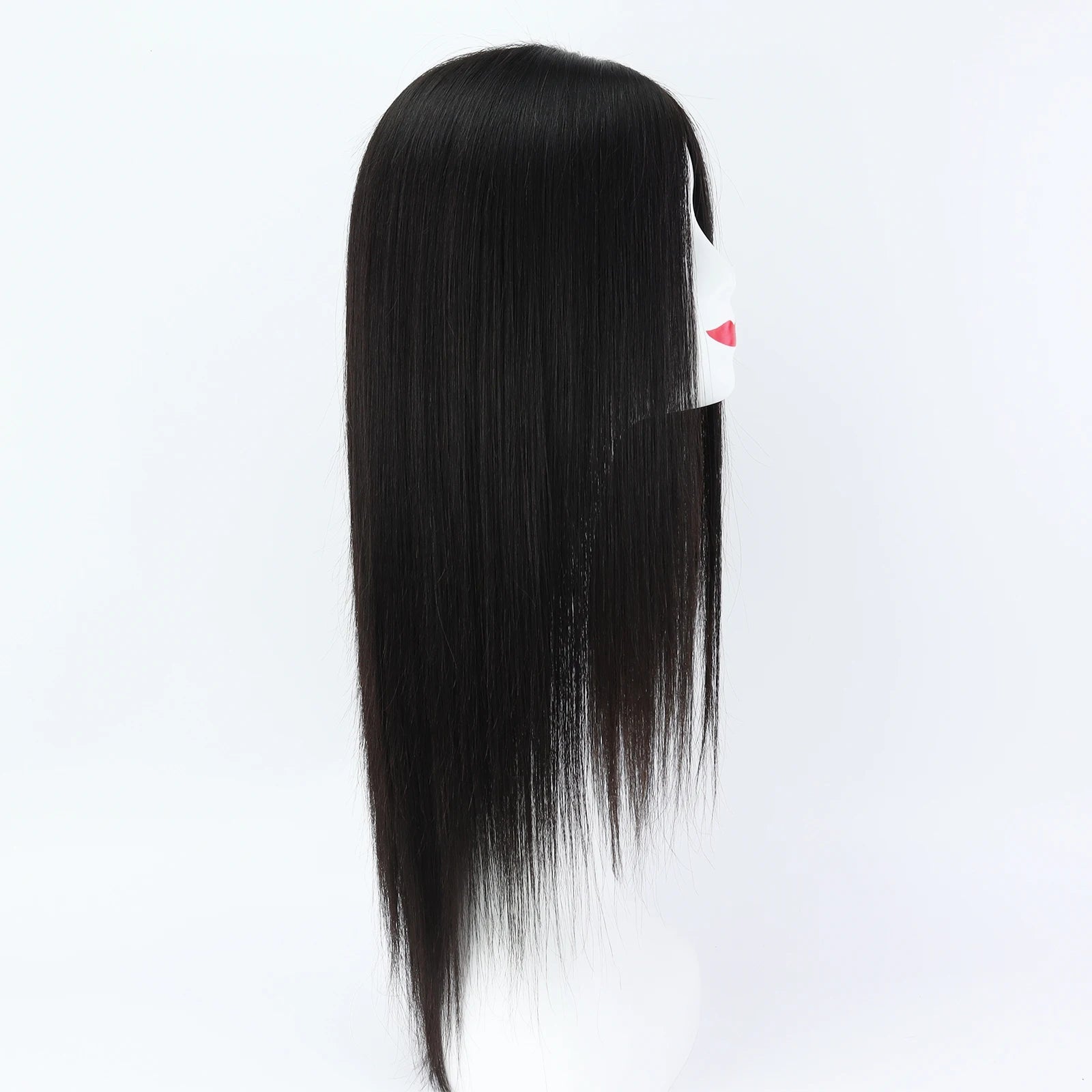 Layer Human Hair Wig for Women 6x6" Silk Base Wig with PU Around Medium Brown Hair Wig with Elastic Net Soft Breathable